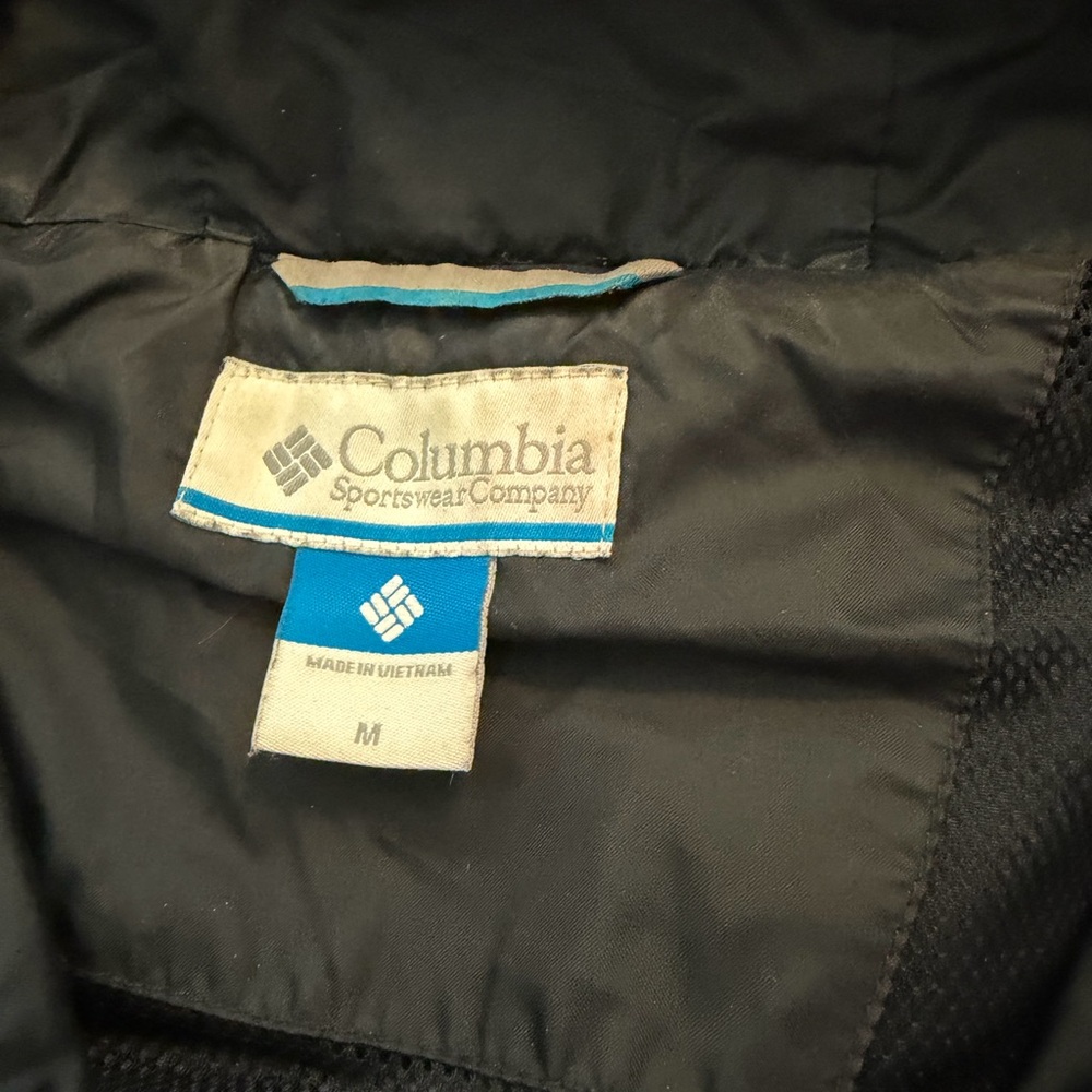 Columbia unisex .Womens  Dark Gray Raincoat - Picture 3 of 3